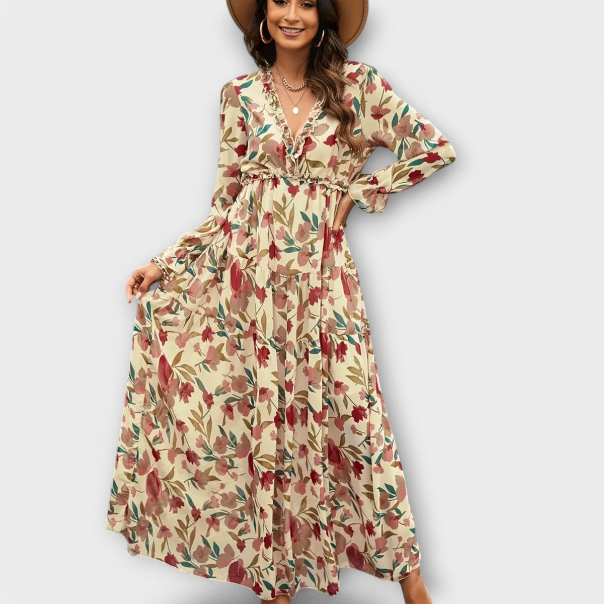 Women's Wilma™ | Floral V-Neck Maxi Dress - photo 6