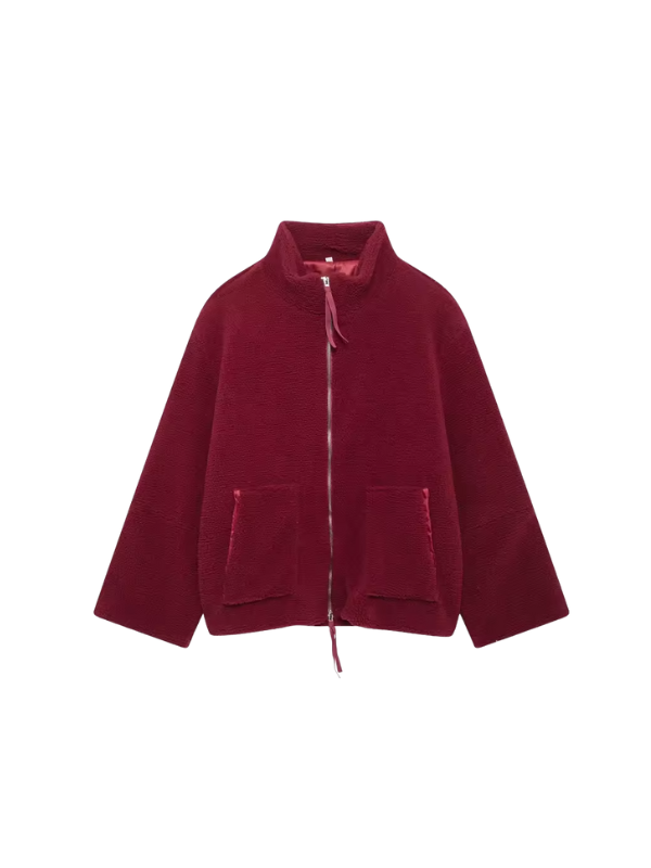 Ultra-Soft Oversized Sherpa Fleece Jacket Stylish for Cold Weather - photo 7