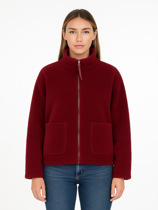 Ultra-Soft Oversized Sherpa Fleece Jacket Stylish for Cold Weather - photo 10