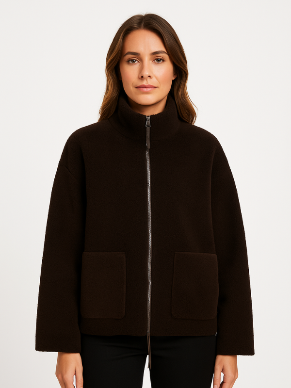 Ultra-Soft Oversized Sherpa Fleece Jacket Stylish for Cold Weather - photo 8