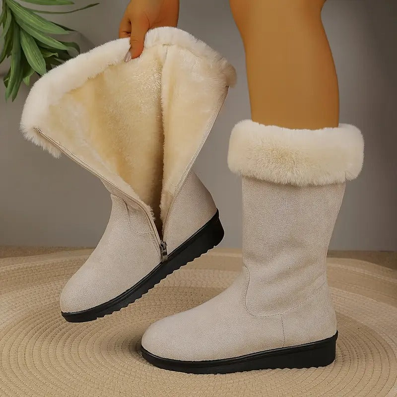 Dagmar - Women's Winter Boots with Cushioned Footbed
