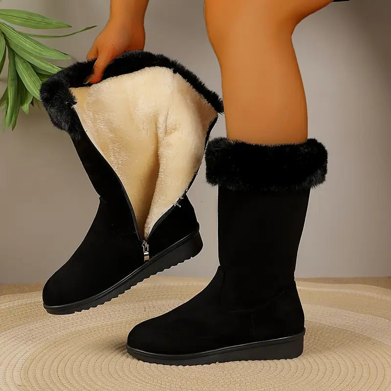 Dagmar - Women's Winter Boots with Cushioned Footbed