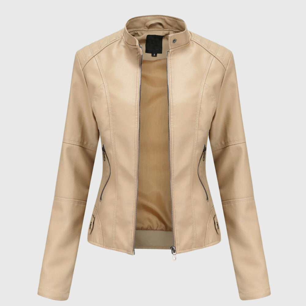 Giorgina - Stylish Leather Jacket For Women - photo 4