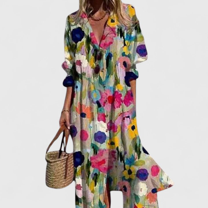 Paula - Women's Boho Maxi Dress - photo 6