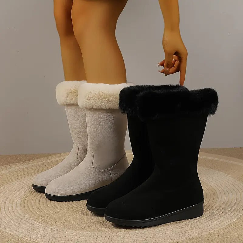 Dagmar - Women's Winter Boots with Cushioned Footbed