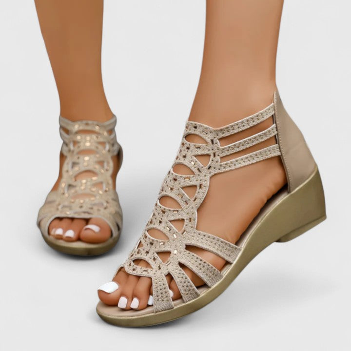 Mindy - Women's Comfortable Flat Sandals - photo 4