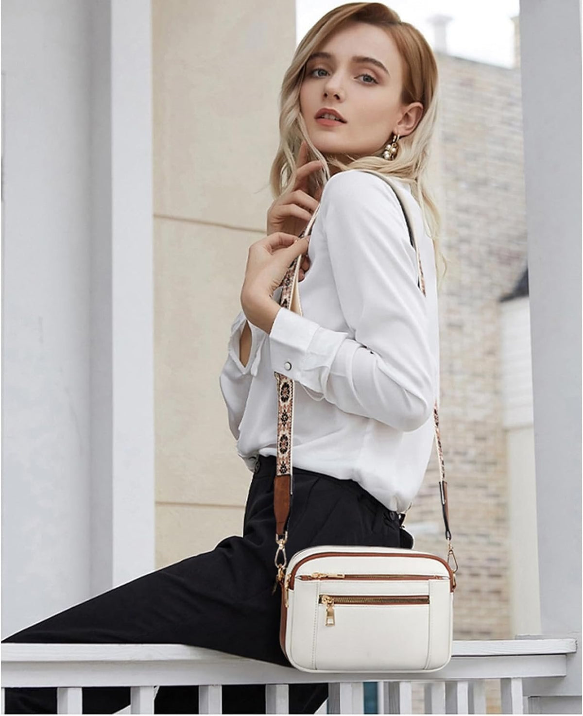 Elsie - Refined Leather Shoulder Bag for Elegance and Everyday Use - photo 8