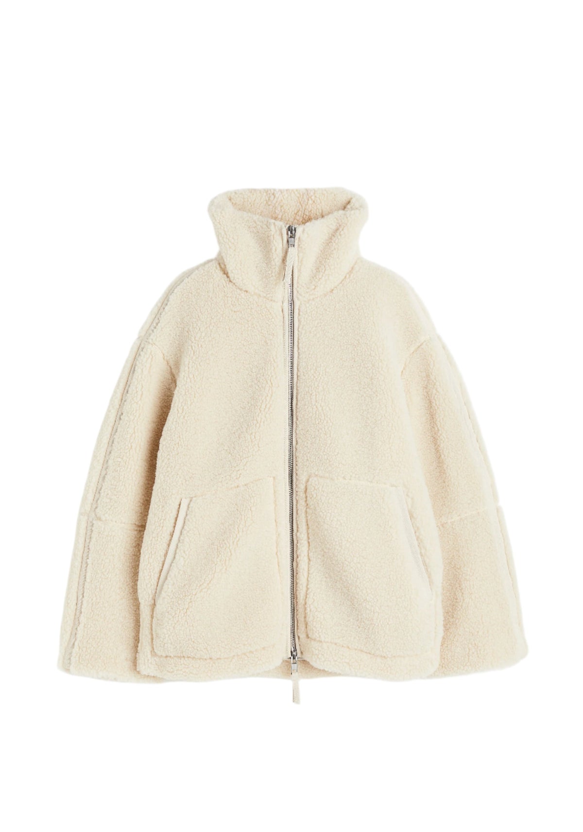 Ultra-Soft Oversized Sherpa Fleece Jacket Stylish for Cold Weather - photo 12