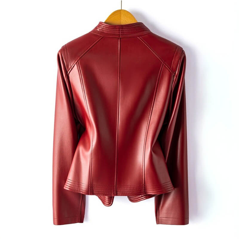 Women's Hellena Leather Jacket - photo 6
