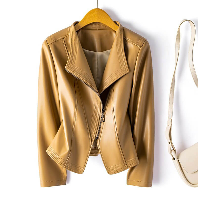 Women's Hellena Leather Jacket - photo 4
