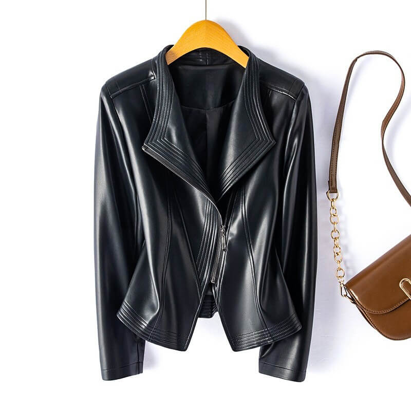 Women's Hellena Leather Jacket - photo 5