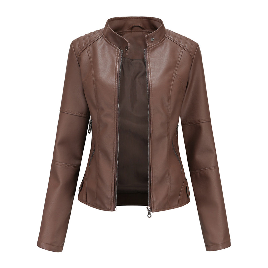 Women's Tailored Leather Jacket for Everyday Wear - photo 7