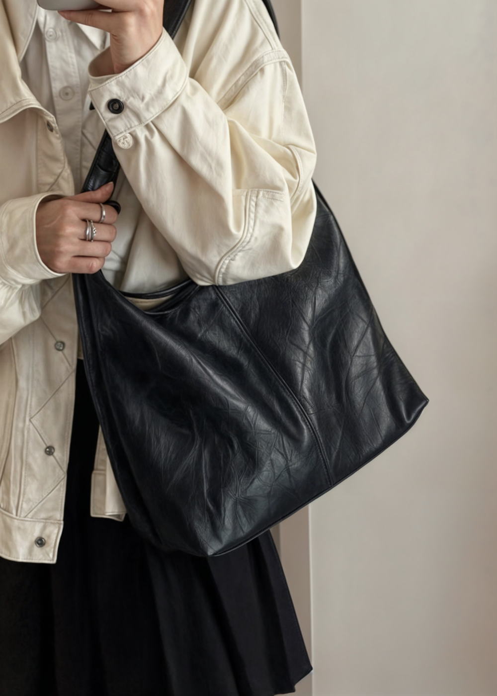 Fiona - Women's Vegan Leather Tote - photo 5