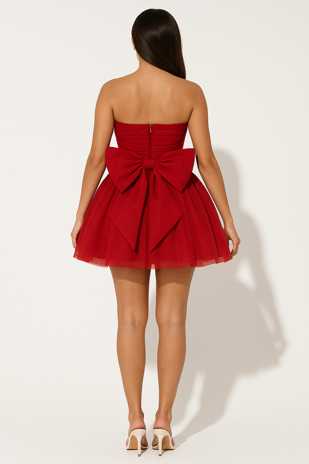 Women’s Strapless Mini Party Dress - photo 4
