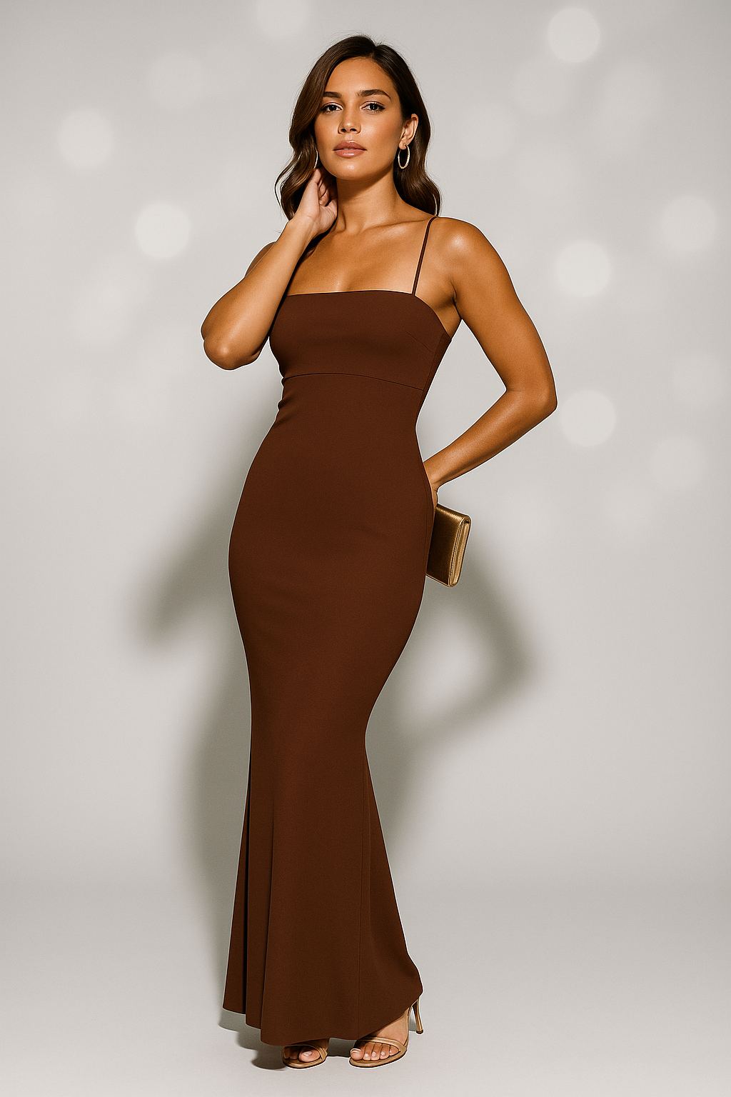 Women’s Spaghetti Strap Maxi Dress - photo 7