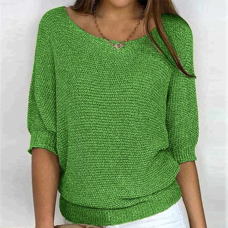 Kinsley - Women's Loose Knit Pullover - photo 6