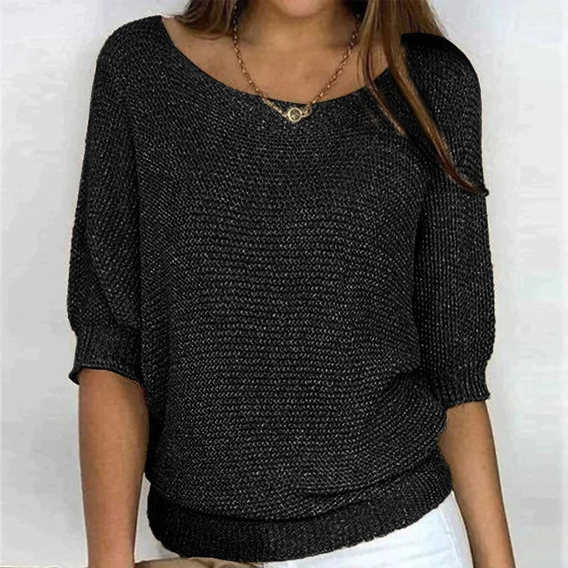 Kinsley - Women's Loose Knit Pullover - photo 3