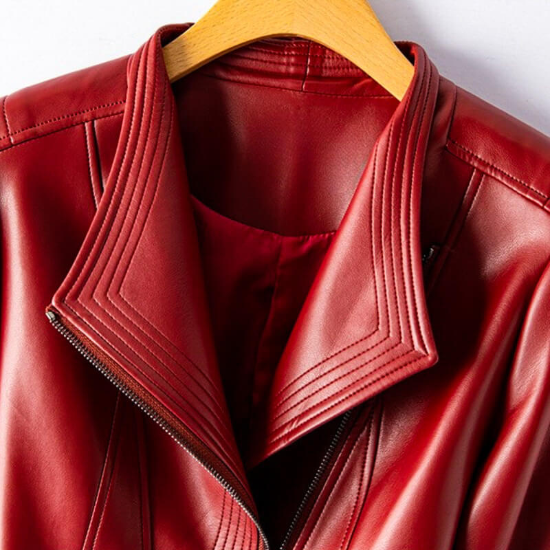 Women's Hellena Leather Jacket - photo 7