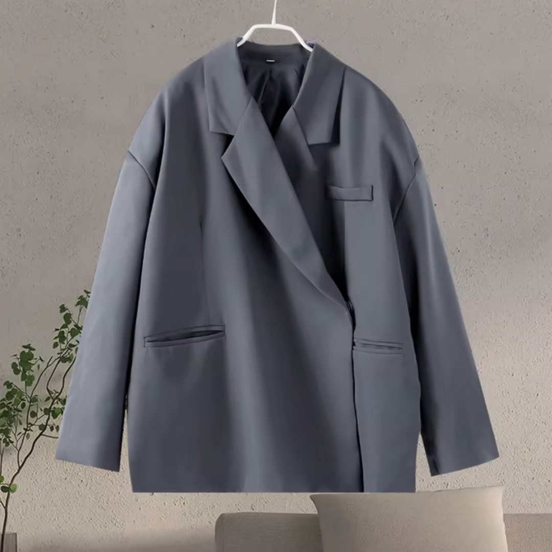 Annalisa - Women's Oversized Blazer with Clean Lines