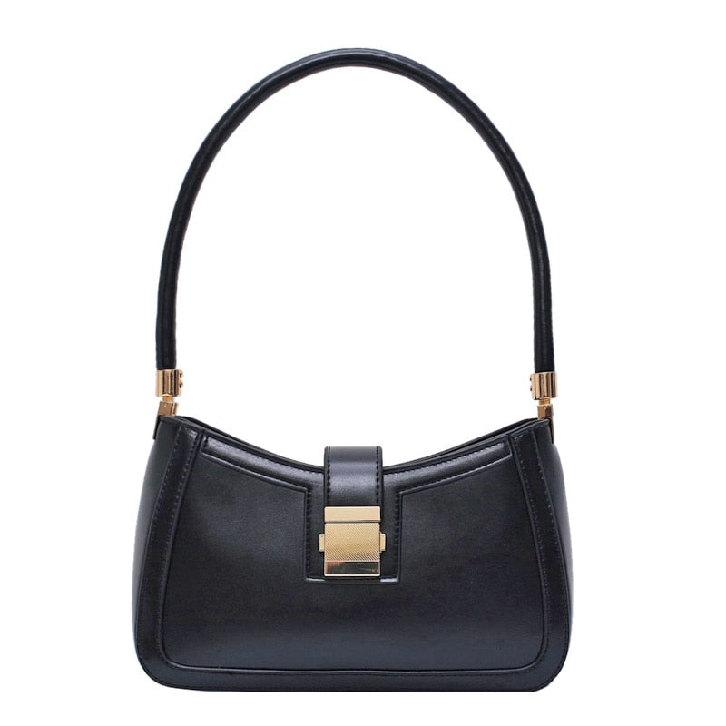 Bessie - Women's Shoulder Bag with Zip Closure