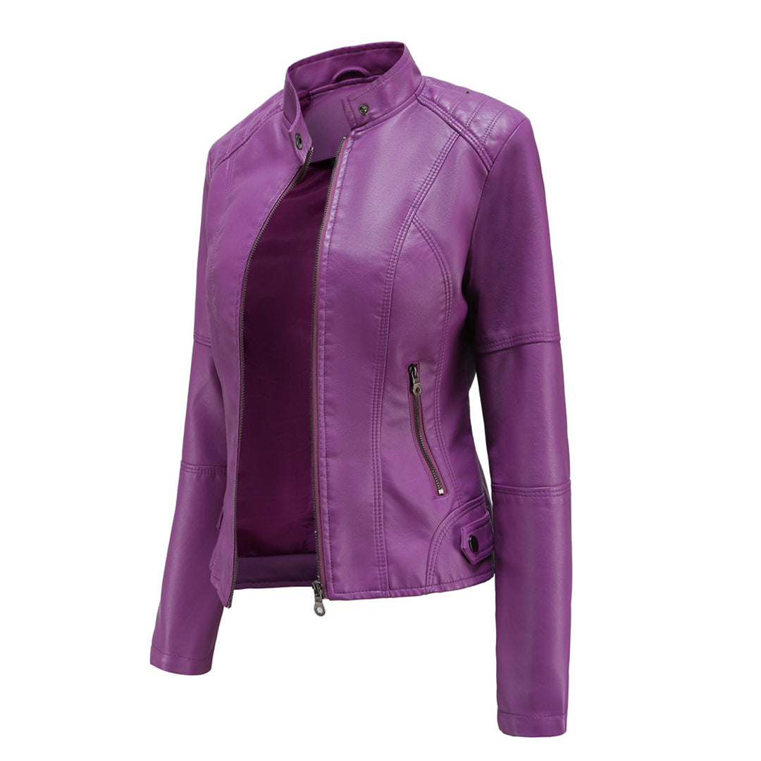 Women's Tailored Leather Jacket for Everyday Wear - photo 9