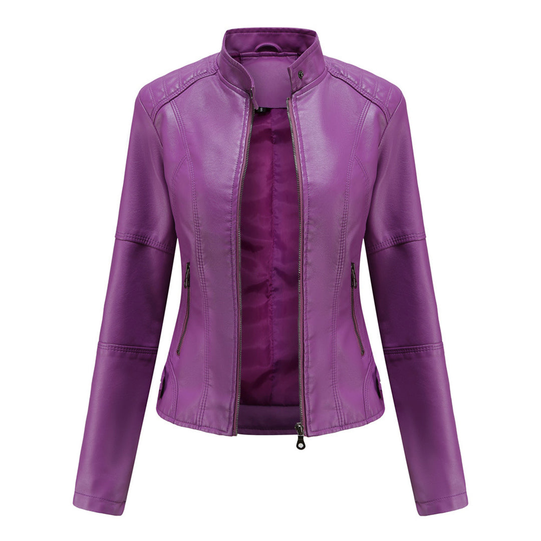 Women's Tailored Leather Jacket for Everyday Wear - photo 4