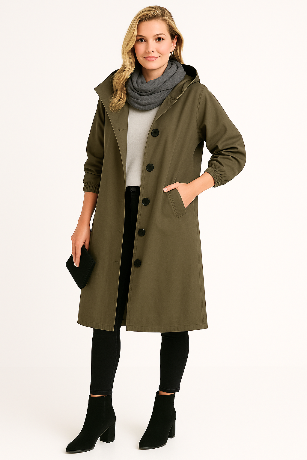 Women’s Button-Front Rain Jacket - photo 9
