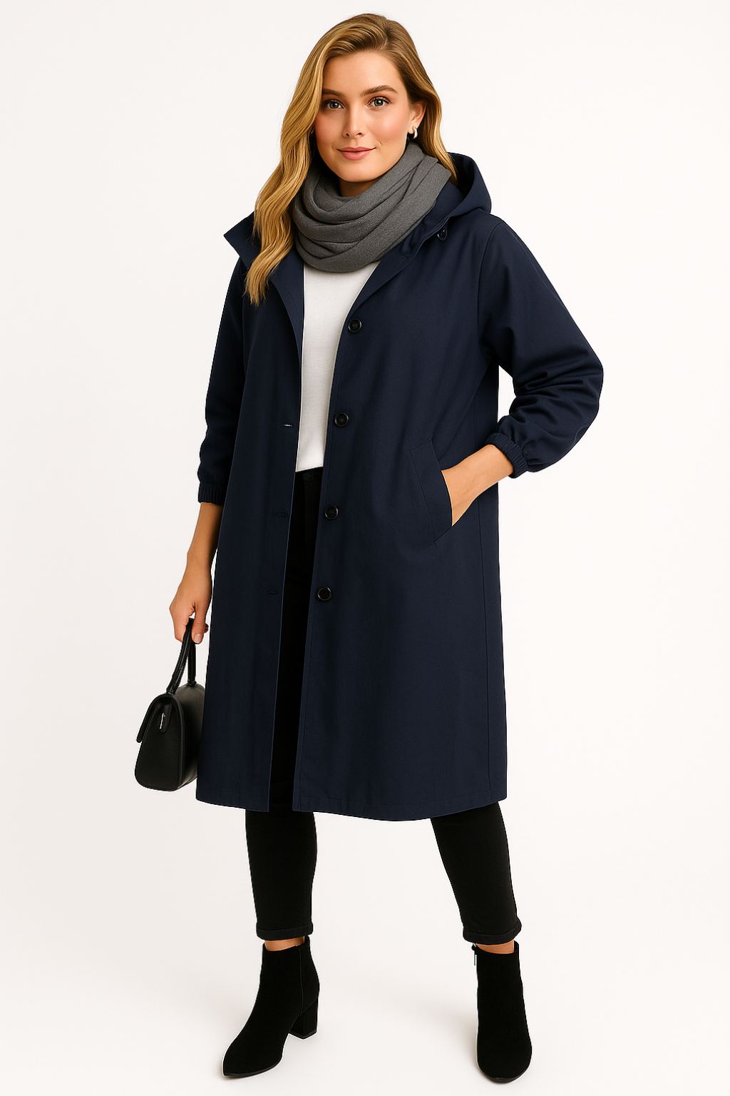 Women’s Button-Front Rain Jacket - photo 7