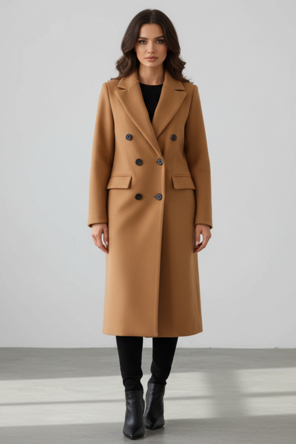 Women’s Fitted Wool Coat - photo 5