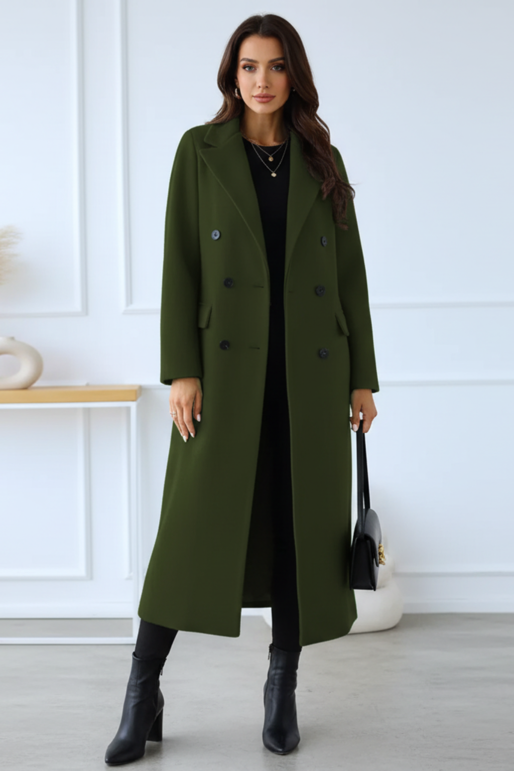 Women’s Fitted Wool Coat - photo 4