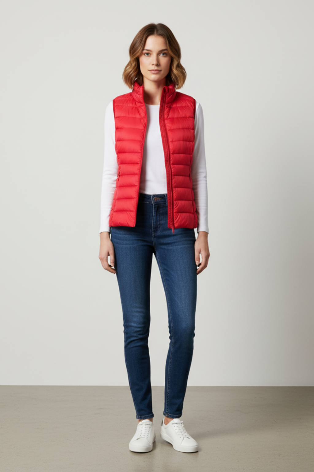 Women’s Lightweight Down Puffer Vest - photo 1