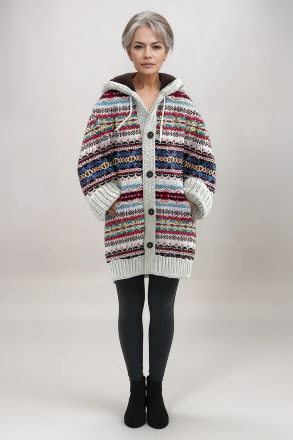 Women’s Winter Soft Knit Cardigan for Cozy Warmth - photo 7