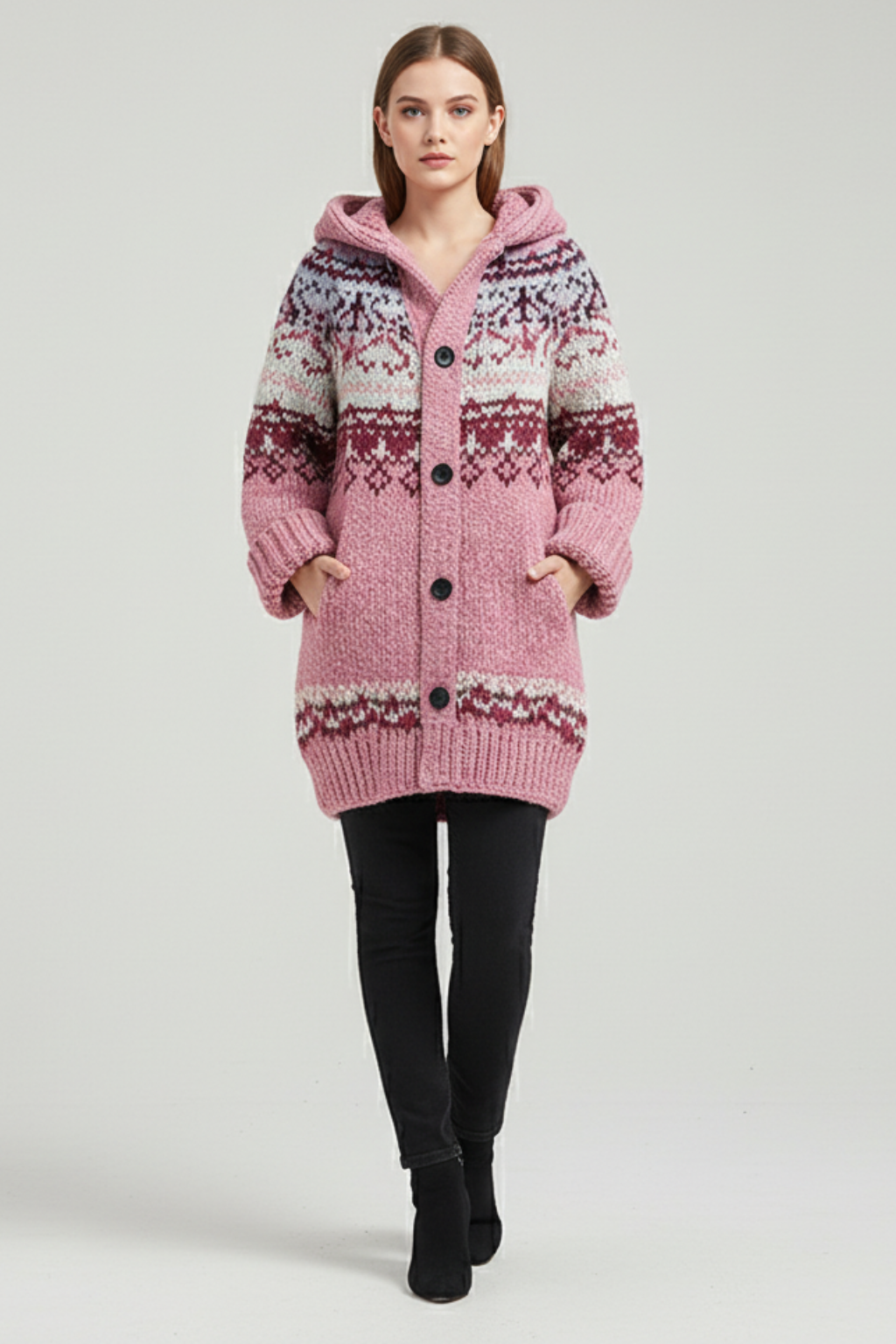 Women’s Winter Soft Knit Cardigan for Cozy Warmth - photo 12