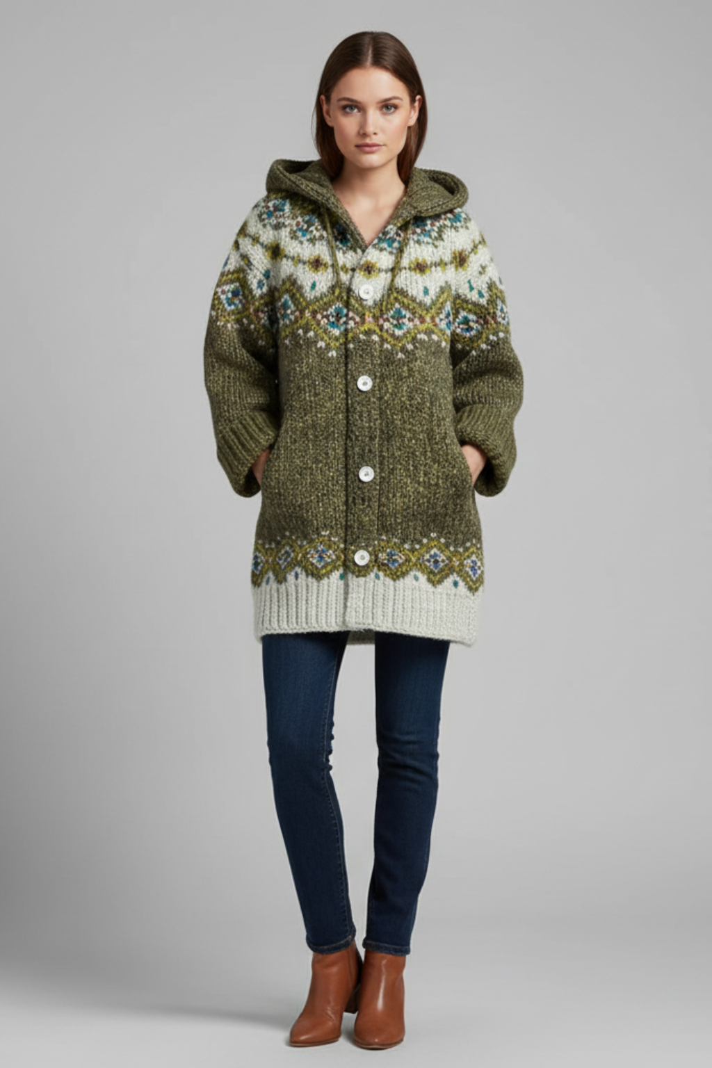 Women’s Winter Soft Knit Cardigan for Cozy Warmth - photo 10