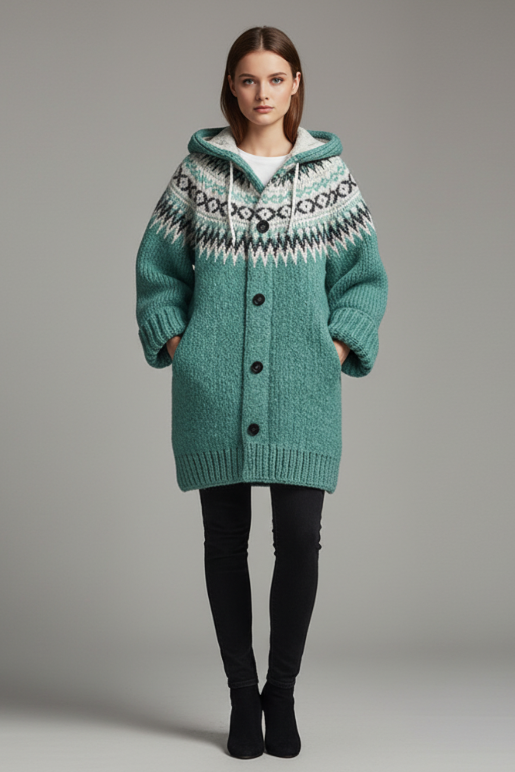 Women’s Winter Soft Knit Cardigan for Cozy Warmth - photo 11