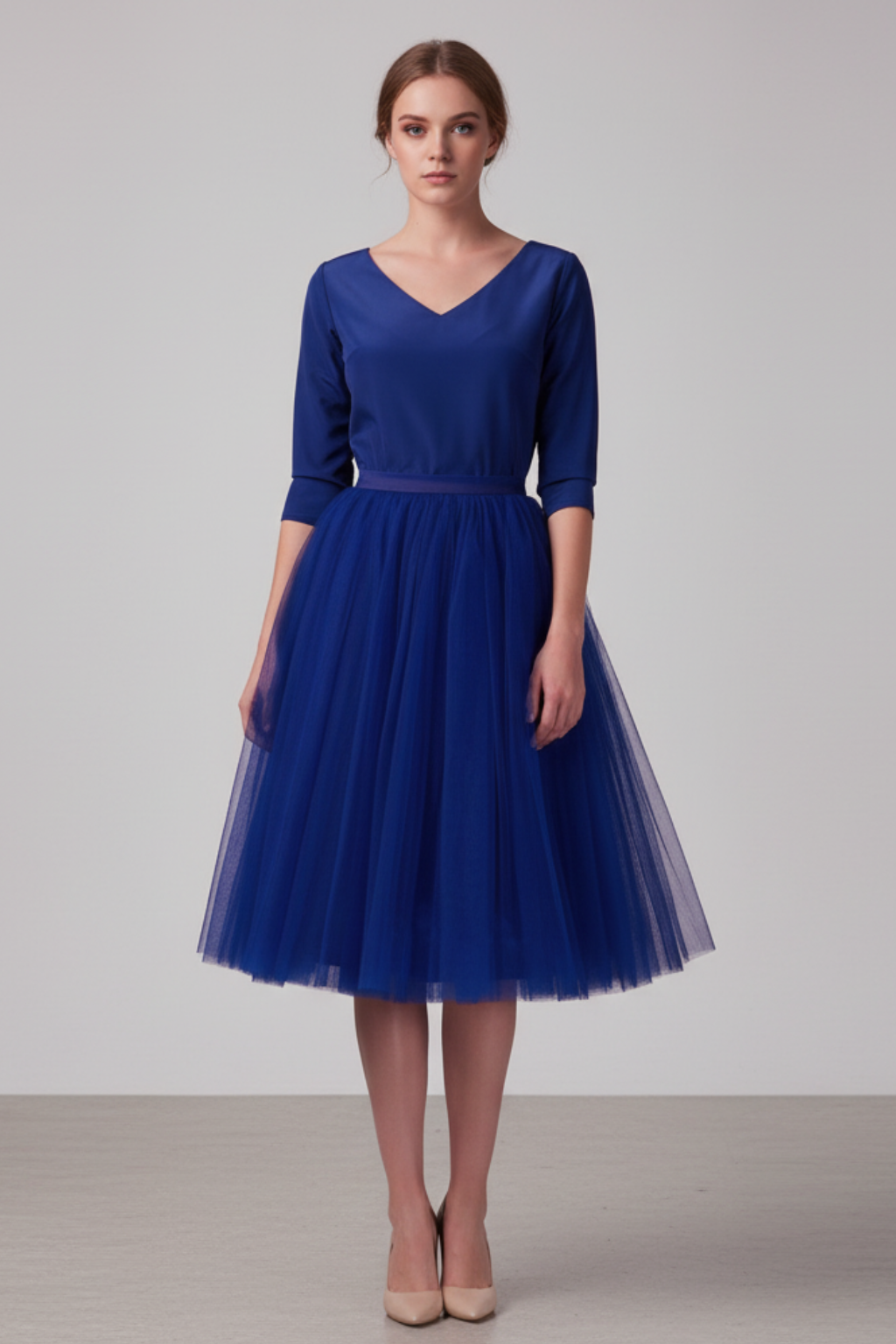 Women’s Classic Tulle Midi Skirt - photo 4