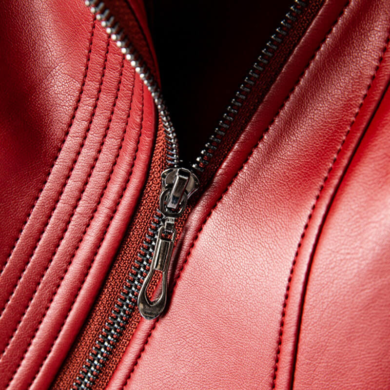 Women's Hellena Leather Jacket - photo 8