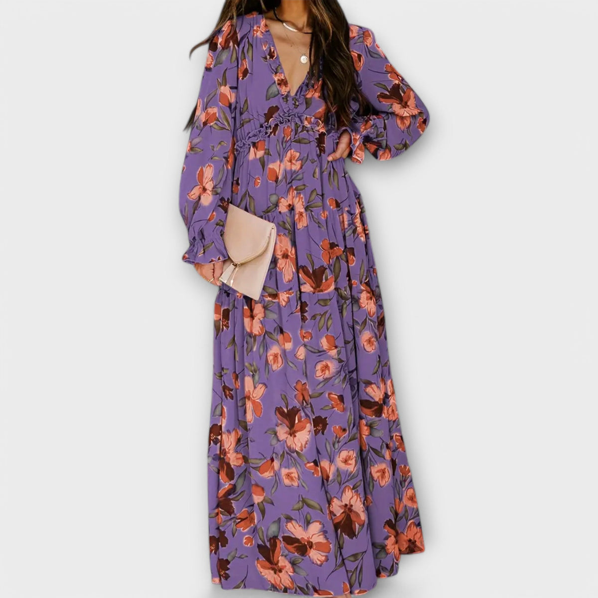 Women's Wilma™ | Floral V-Neck Maxi Dress - photo 9