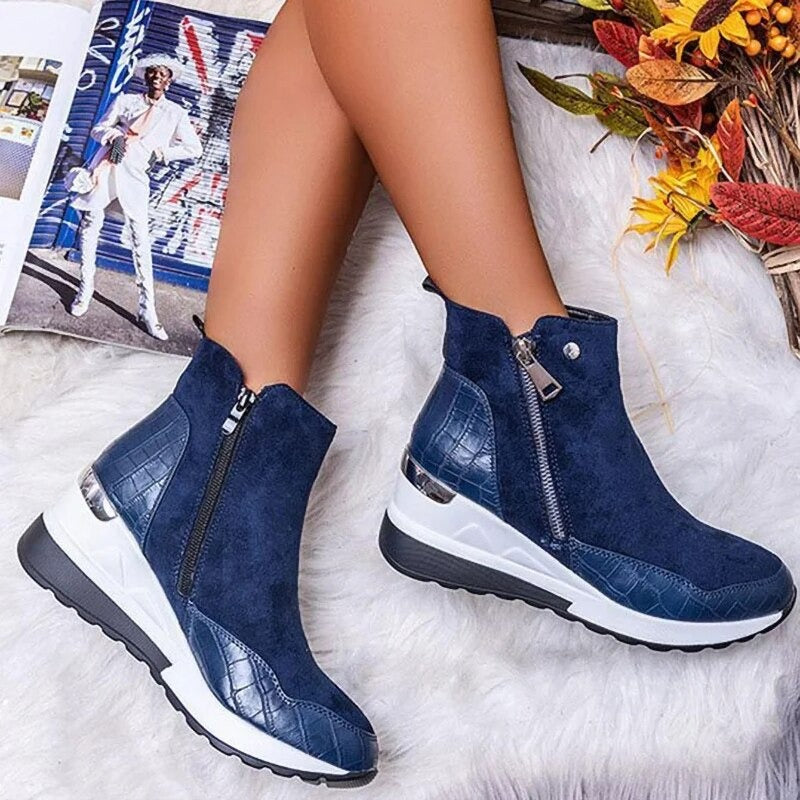 Beverly - Women's Boots with Zip Front - photo 16