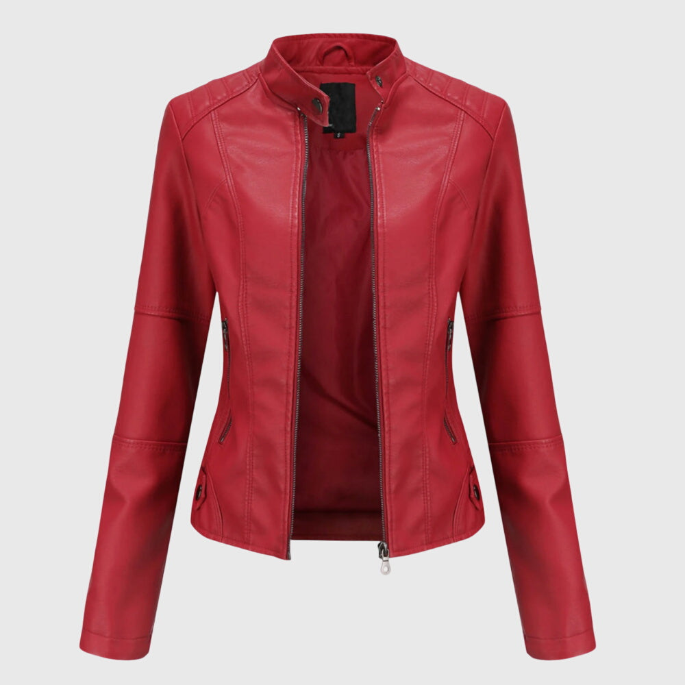 Giorgina - Stylish Leather Jacket For Women - photo 5
