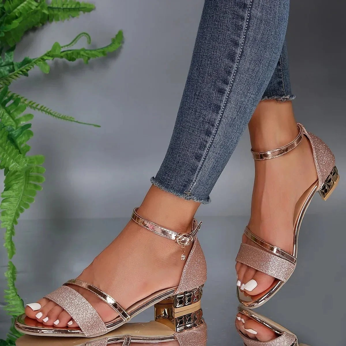 Women's Arch Support Sandals with Cushioned Footbed - photo 7