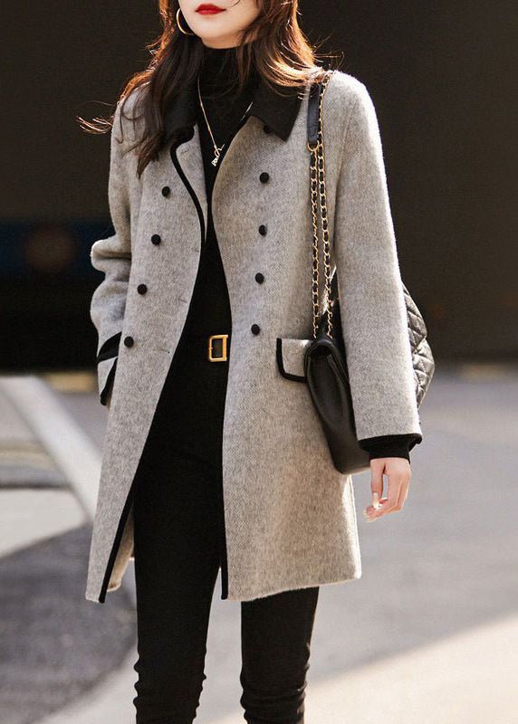 Women's Tailored Wool Coat Stylish - photo 1