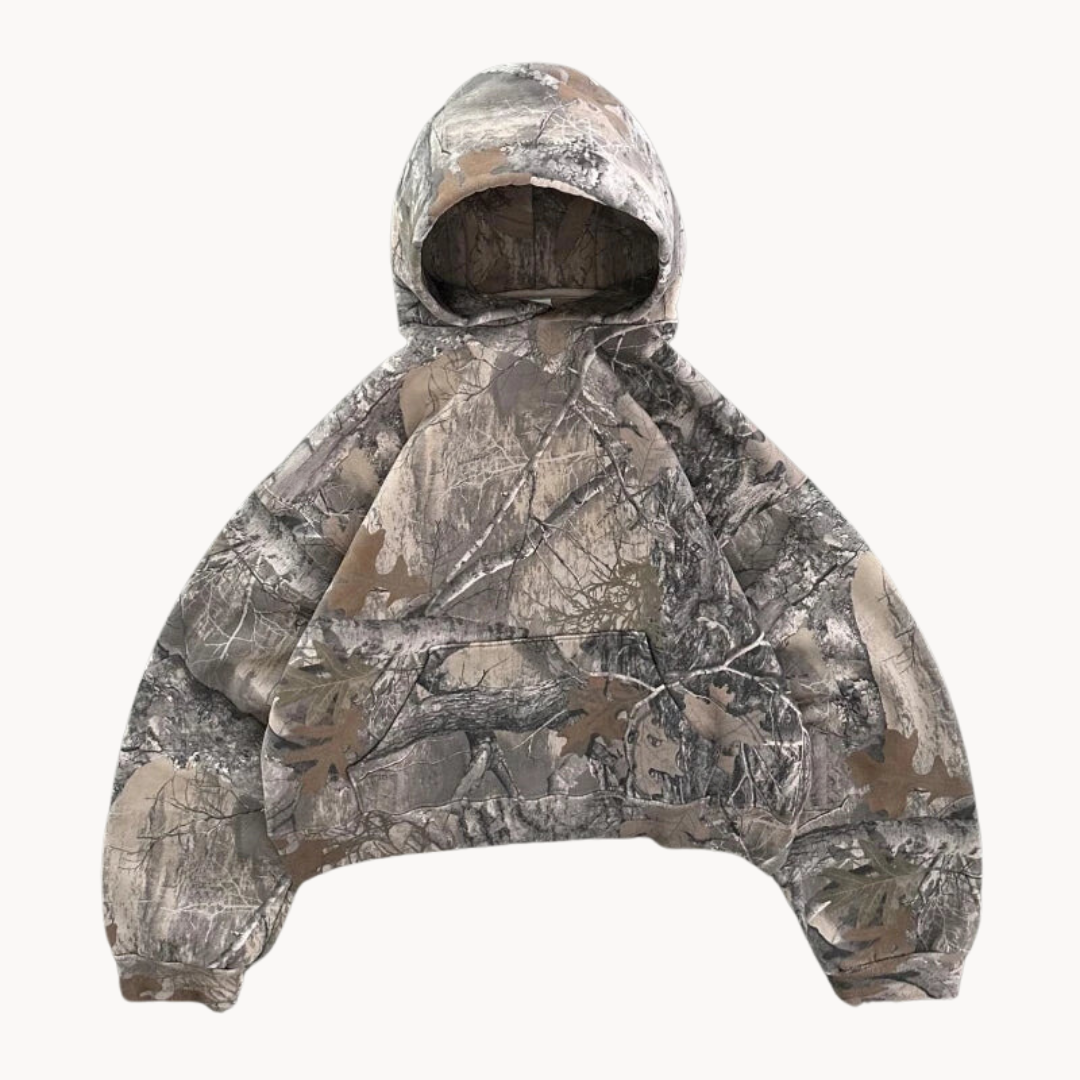 Women's Camouflage Hoodie | Comfortable Relaxed Fit - photo 1