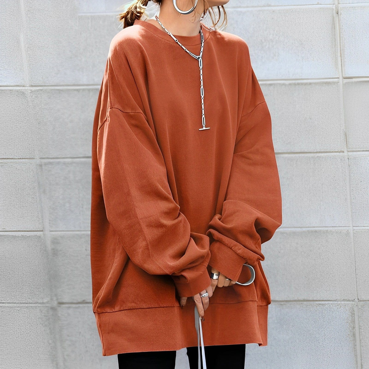 Rosalie - Women's Oversized Sweater - photo 4