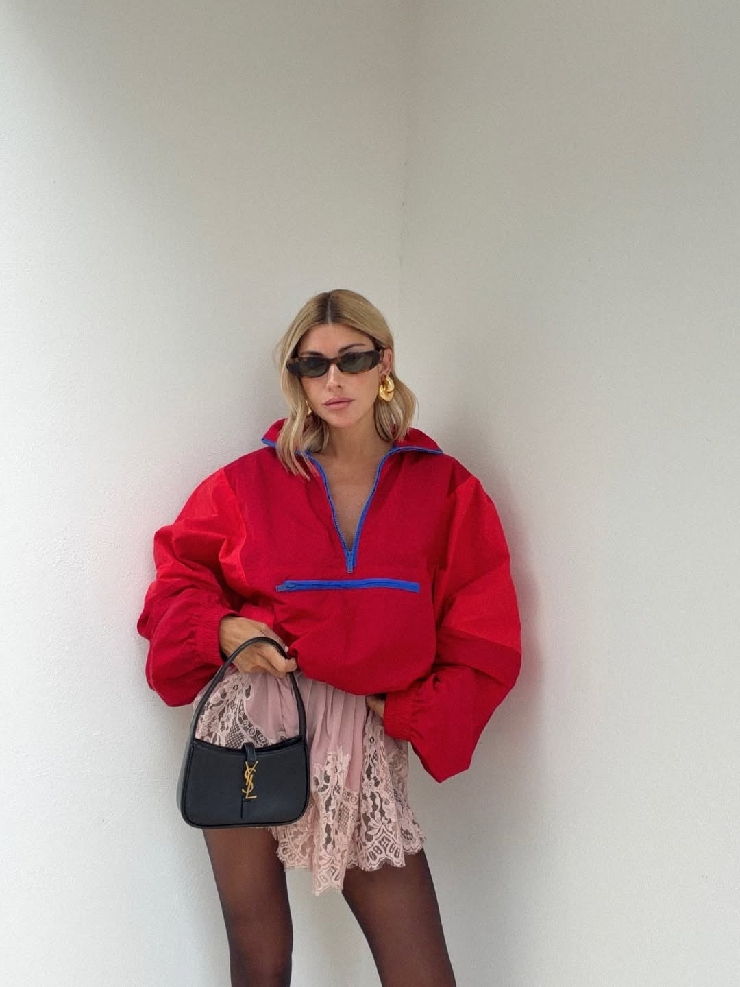 Enid - Women's Windbreaker with Colour Block and Hood - photo 10