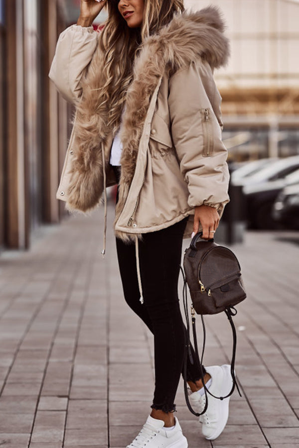 Everdene - Women's Fitted Parka with Hood - photo 1
