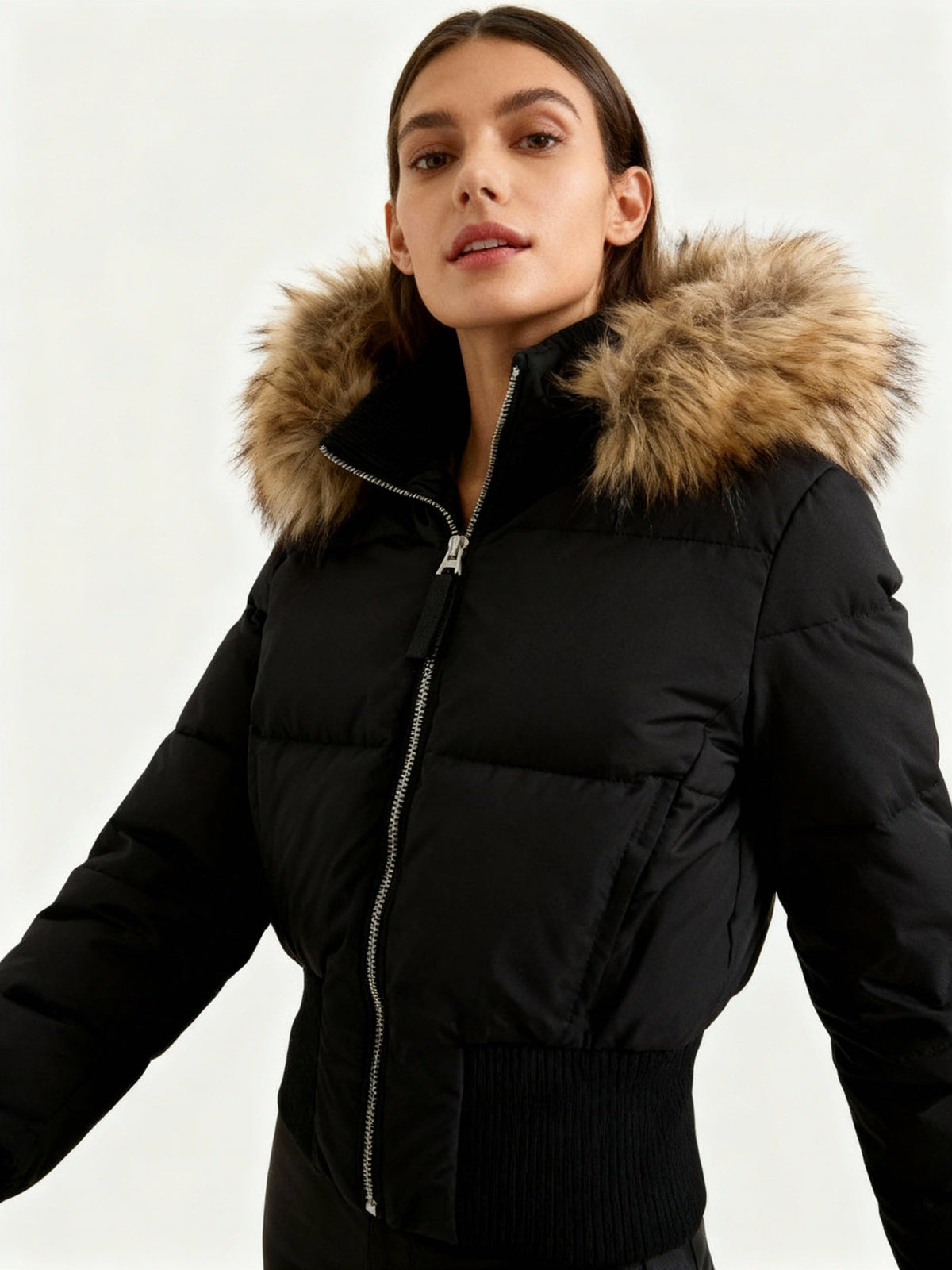Glenys - Women's Quilted Jacket with Hood - photo 1