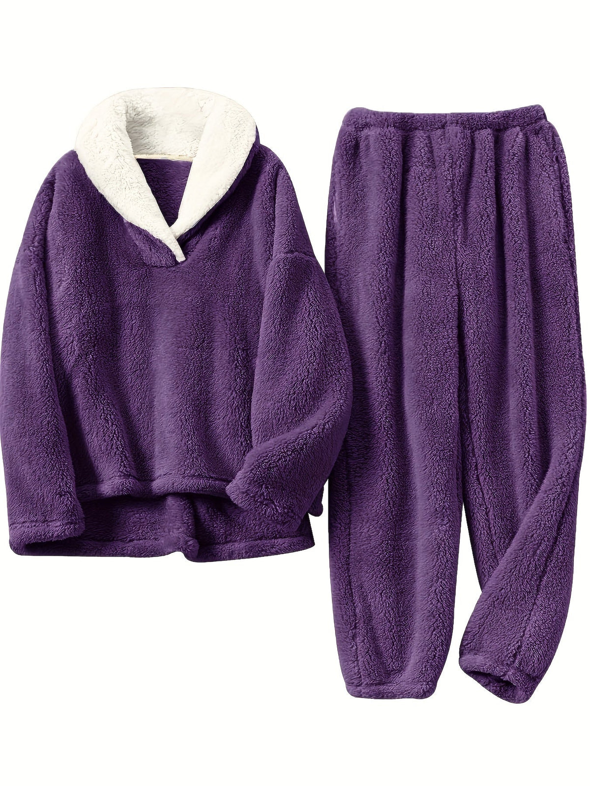 Hildrun - Women's Lounge Set - Lilac