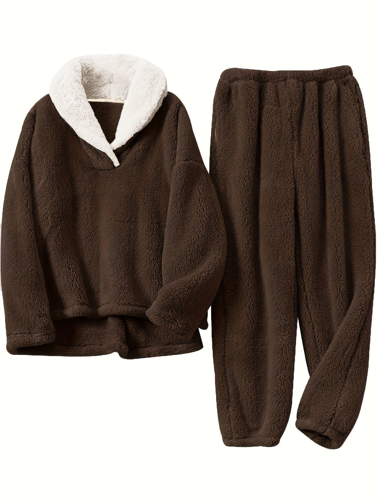 Hildrun - Women's Lounge Set - Brown