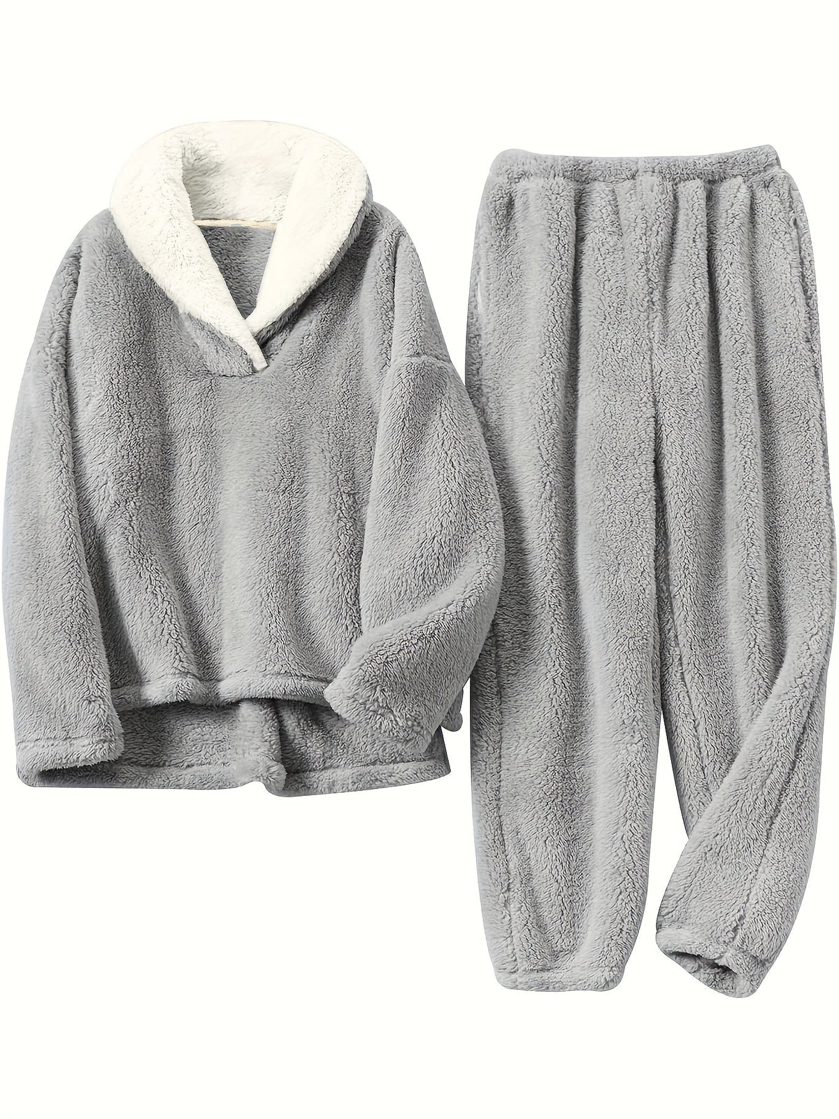 Hildrun - Women's Lounge Set - Grey
